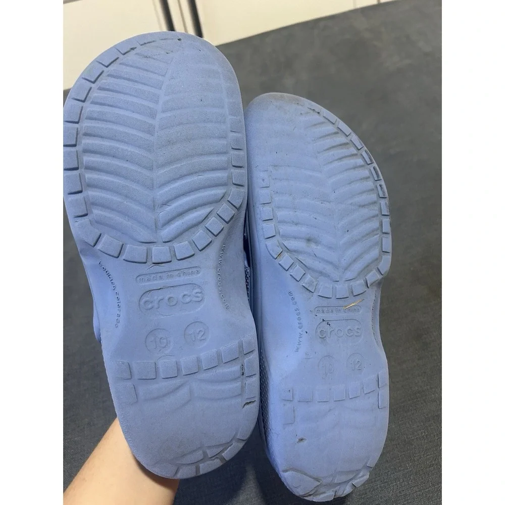 Blue Unisex Crocs Mens Size‎ 10/womens 12